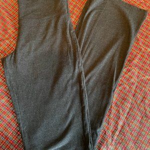 Grey Flared Leggings